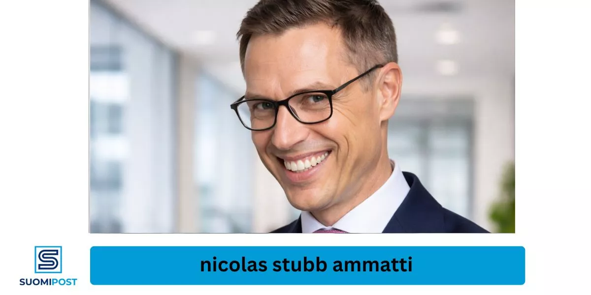 Nicolas Stubb ammatti: työ, koulutus ja perhetausta