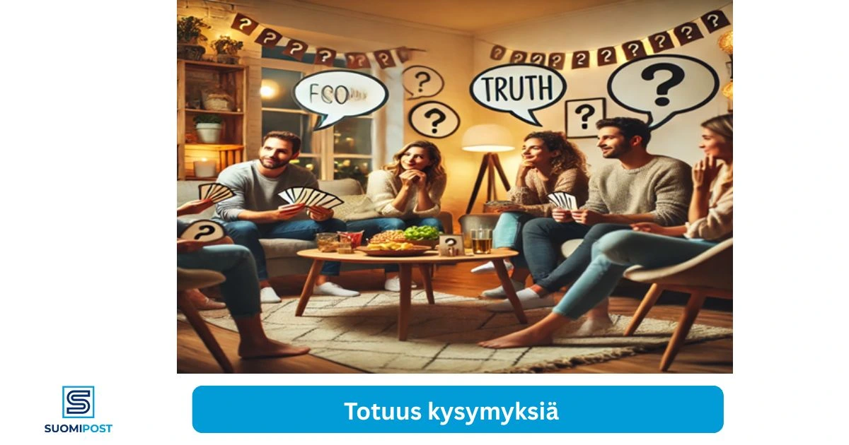 Totuus kysymyksiä – parhaat kysymykset peli