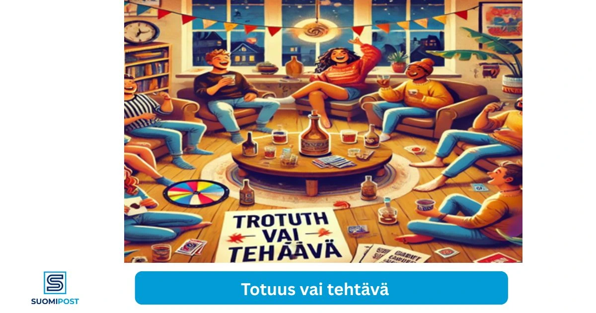 Totuus vai tehtävä – hauskin seurapeli kaikille