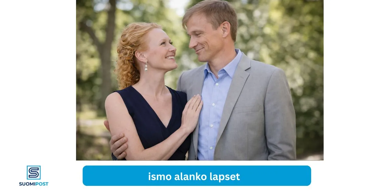Ismo Alanko lapset: Alma ja perhetausta