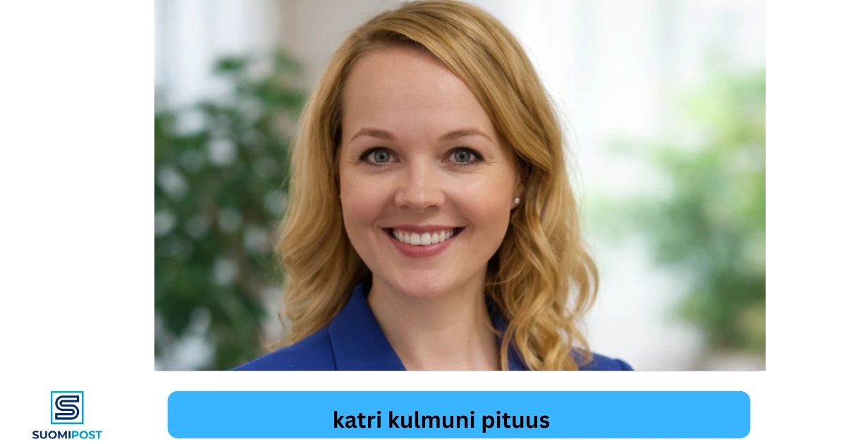 Katri Kulmuni pituus ja faktat poliitikosta