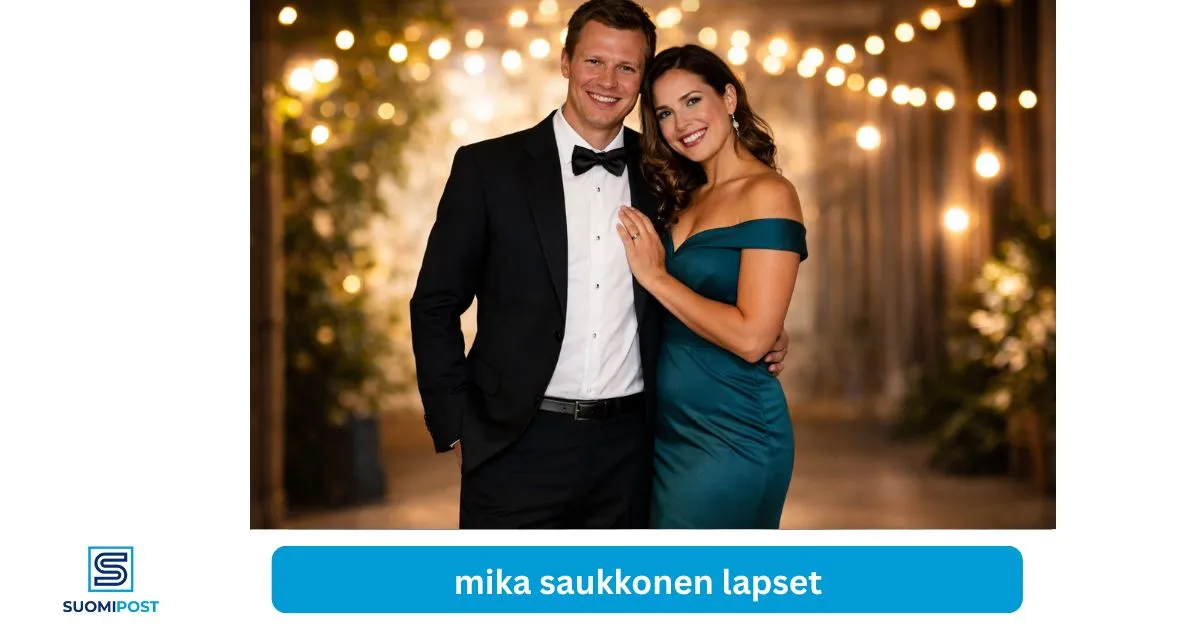 Mika Saukkonen lapset – perhe, tausta ja arki