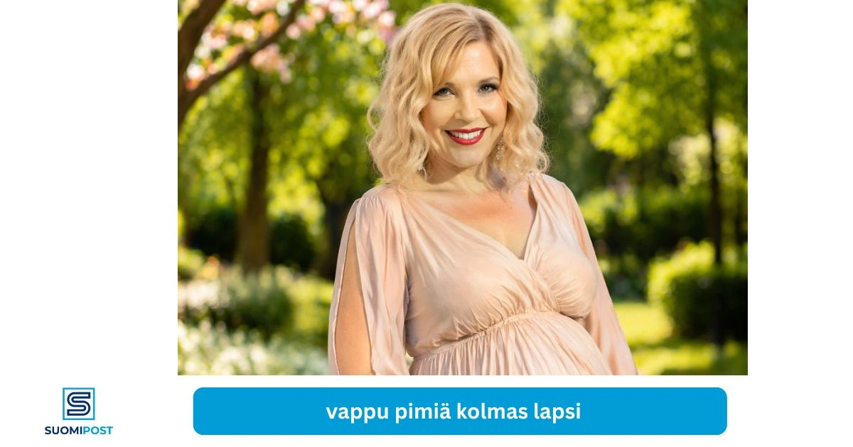 Vappu Pimiä kolmas lapsi – totuus ja faktat