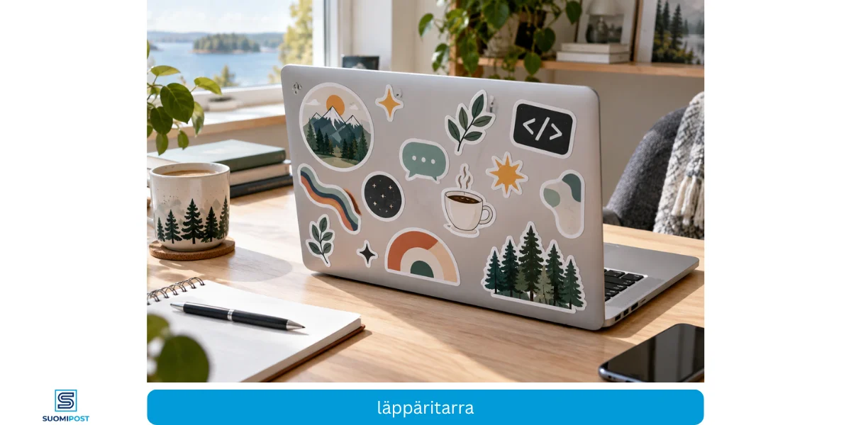 Läppäritarra – helppo tapa personoida kannettava tietokone