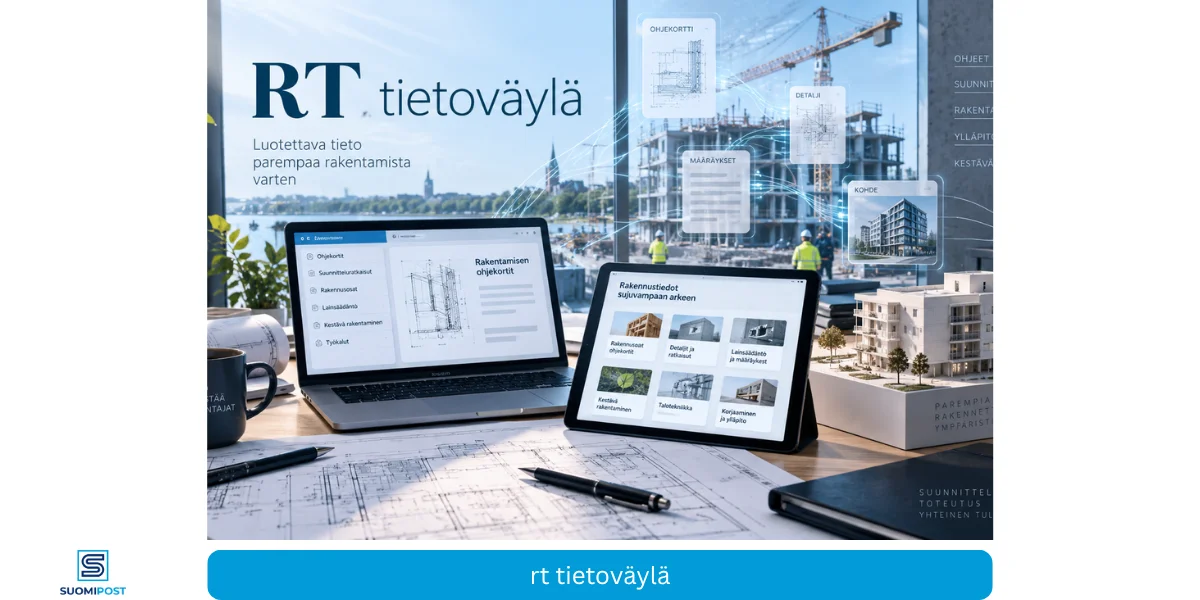RT tietoväylä – rakennusalan tärkeä tietopalvelu Suomessa