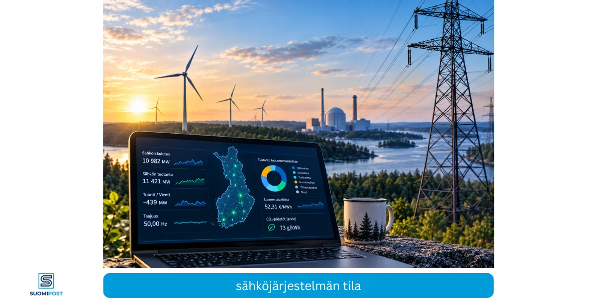 Sähköjärjestelmän tila – näin Suomen sähköverkko toimii