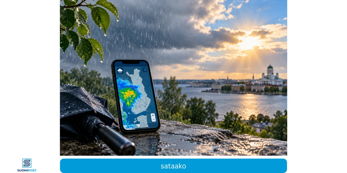 Sataako? Näin tarkistat sateen ja seuraat sadetutkaa Suomessa
